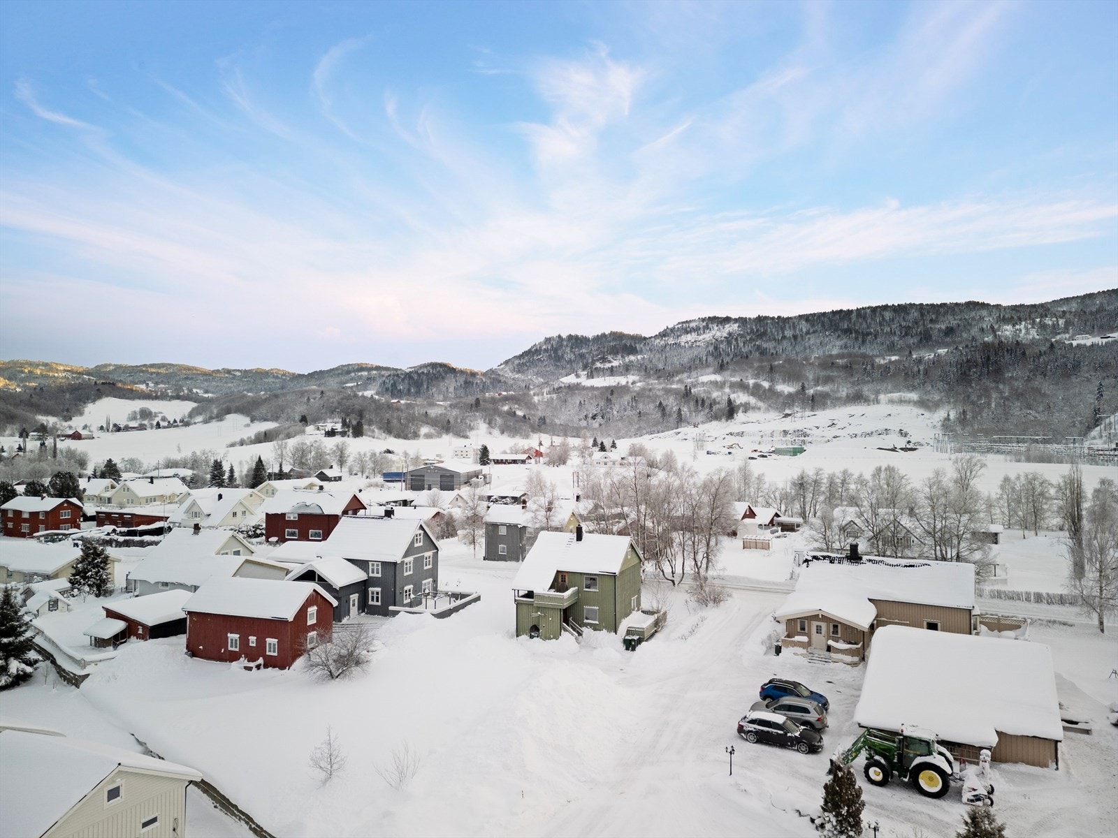 Dronefoto Galleribilde