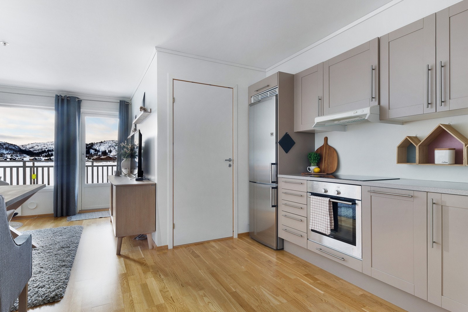 Stue/kjøkken Galleribilde