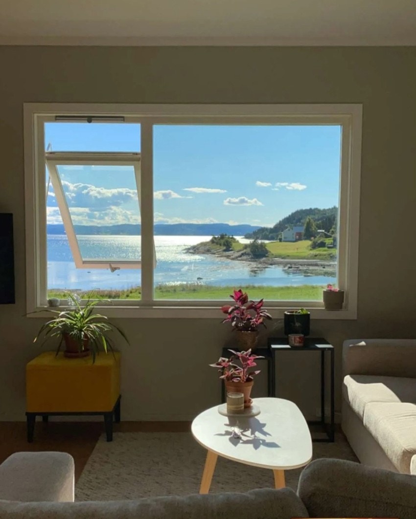 Utsikt fra stue Galleribilde