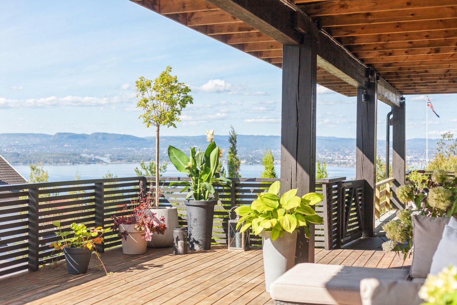 Med god utsikt over Oslofjorden har man alltid noe fint å se på. Galleribilde