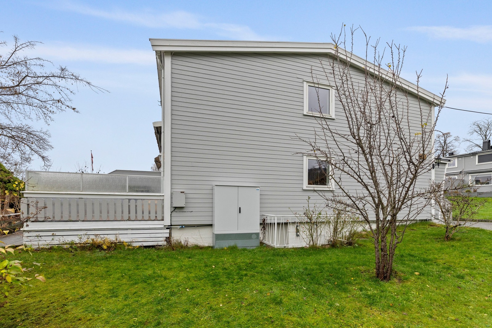 Boligen ligger fint til på enden Galleribilde