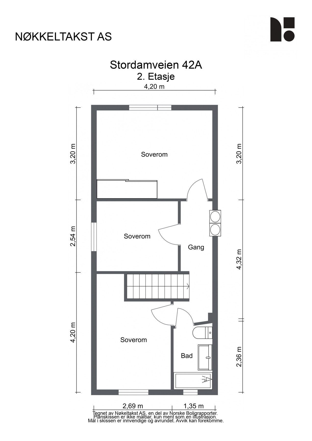 Plantegning - 2.etasje Galleribilde