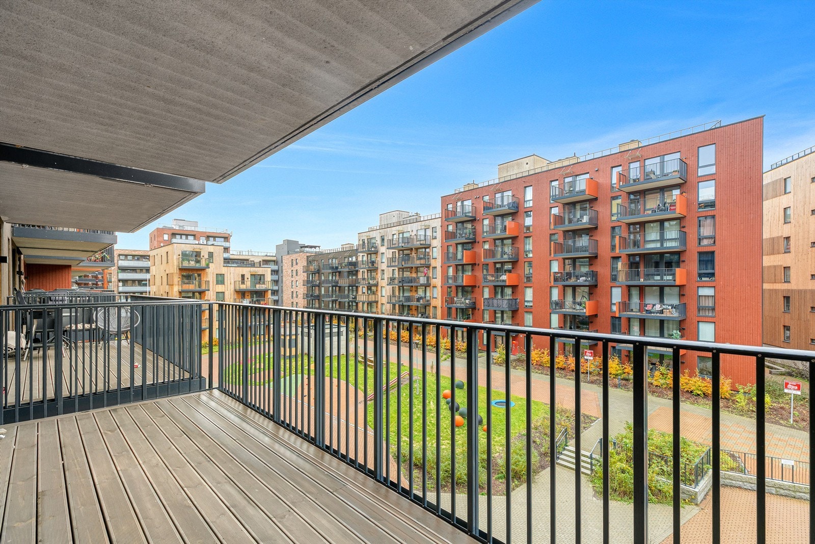 Overbygget balkong Galleribilde