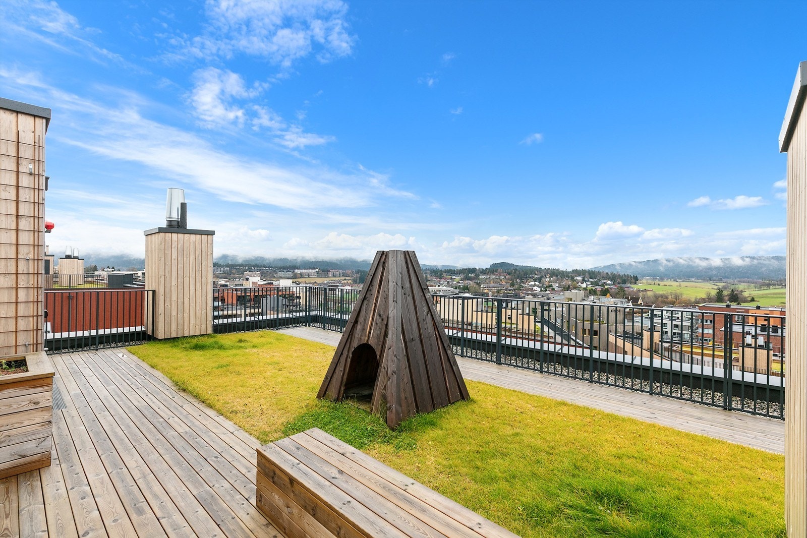 Felles takterrasse Galleribilde