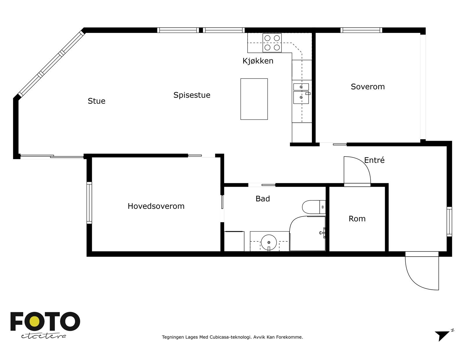 Plantegning. Galleribilde