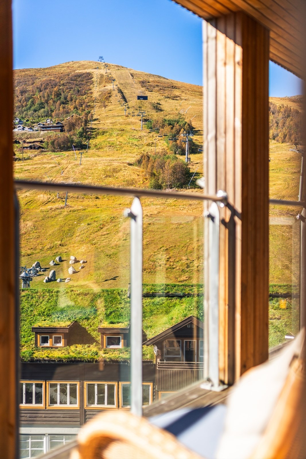 Myrkdalsekspressen tar deg til toppen på få minutter. Skisesongen strekker seg som regel fra slutten av november til ut april. Galleribilde