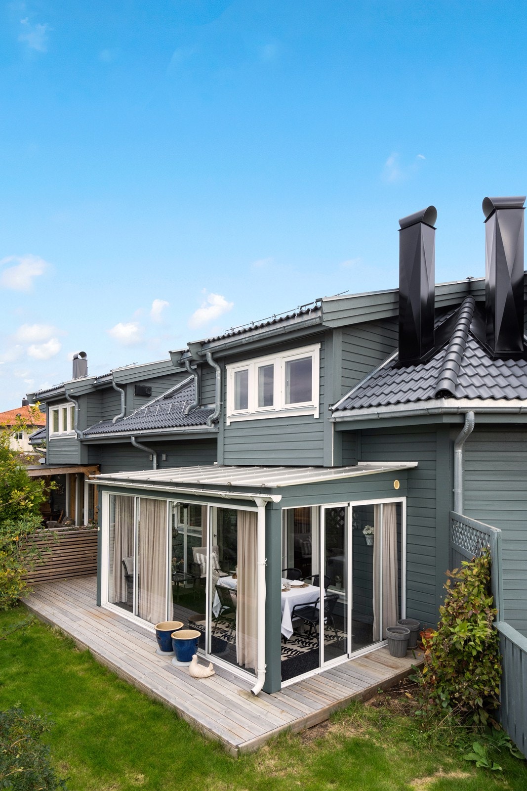 Innglasset hagestue på ca 10 kvm Galleribilde