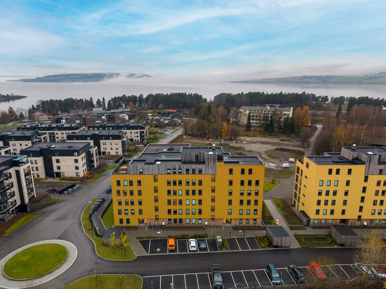 Dronefoto Galleribilde