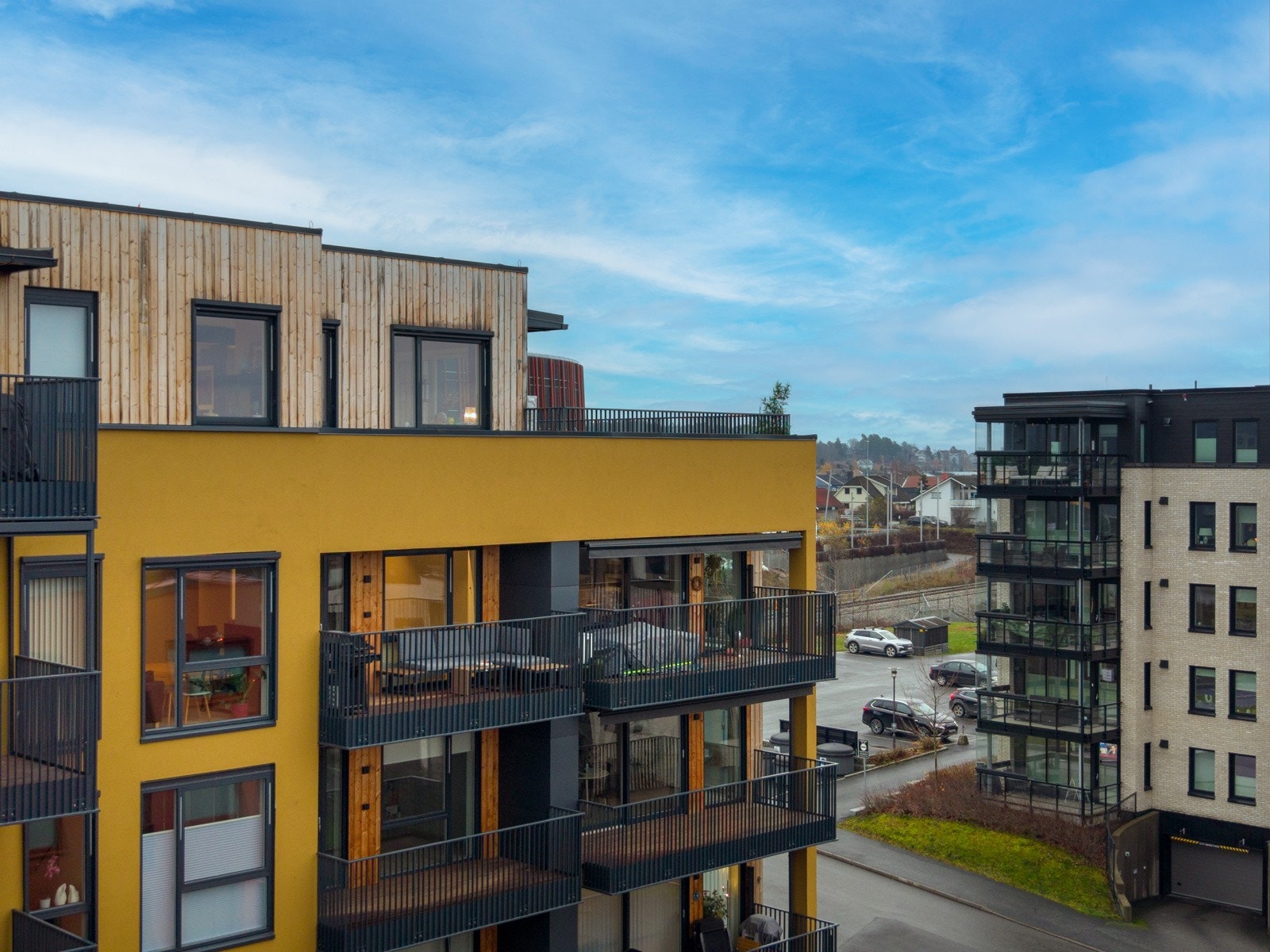 Dronefoto Galleribilde