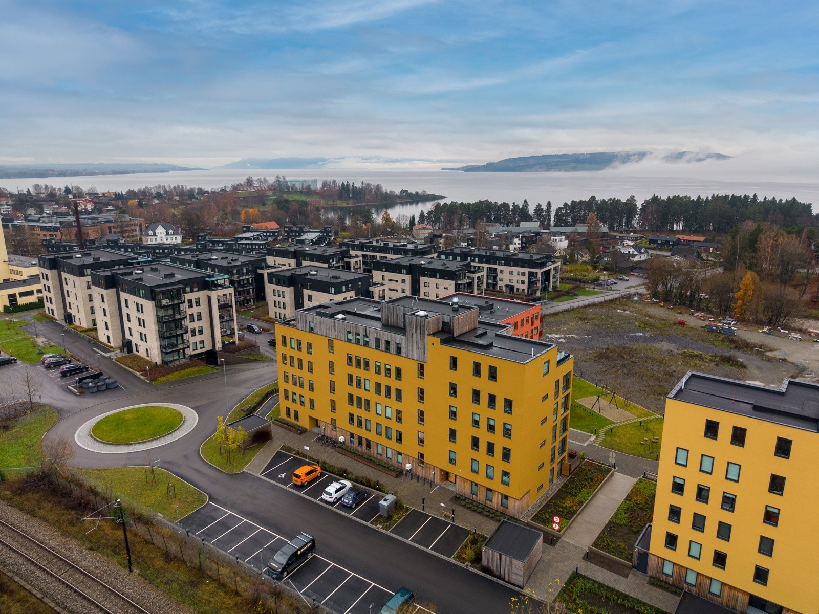 Dronefoto Galleribilde