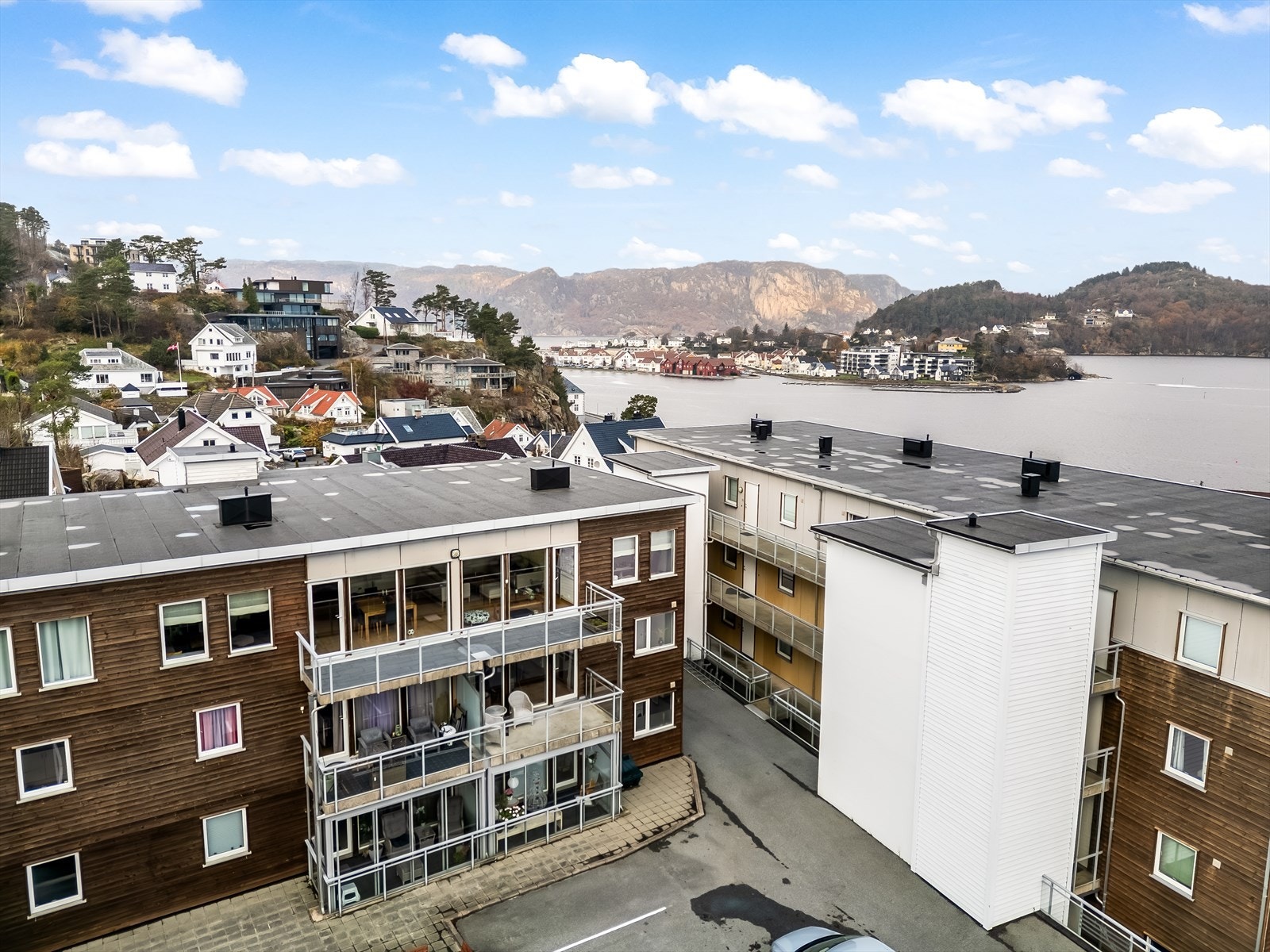 Dronefoto Galleribilde