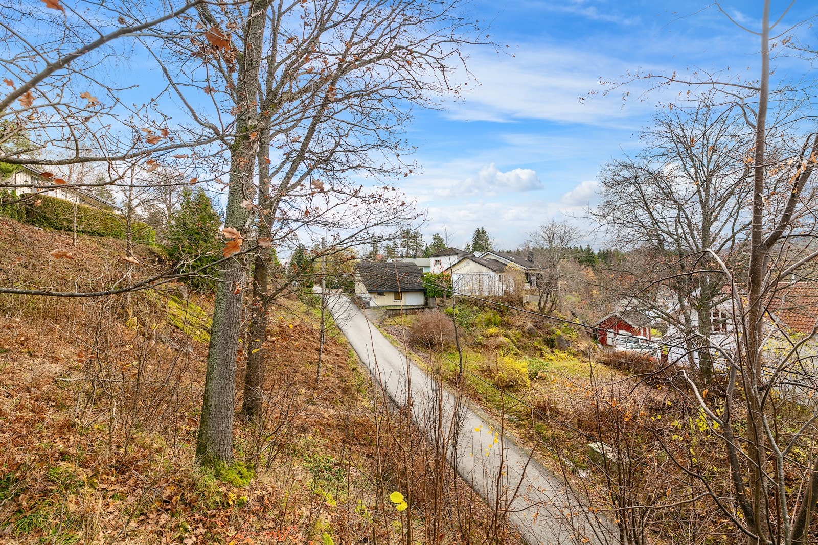 Gangavstand til Sætre sentrum. Galleribilde