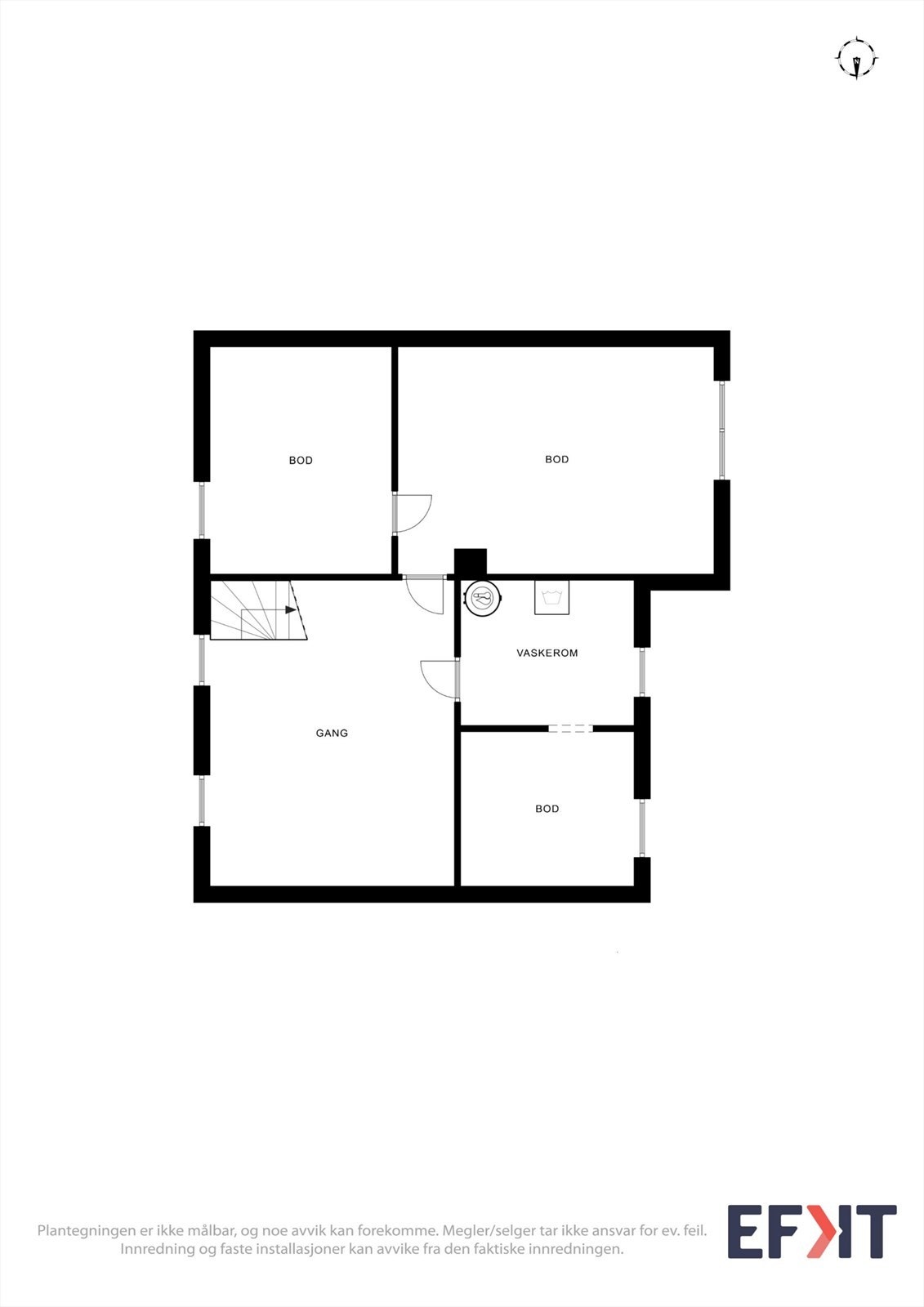 Plantegning 2. etasje Galleribilde