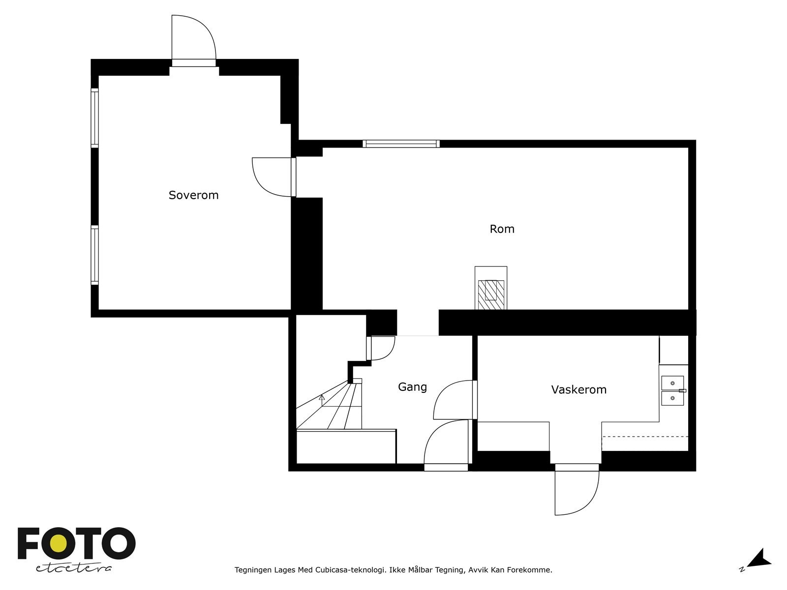 Plantegning kjeller Galleribilde