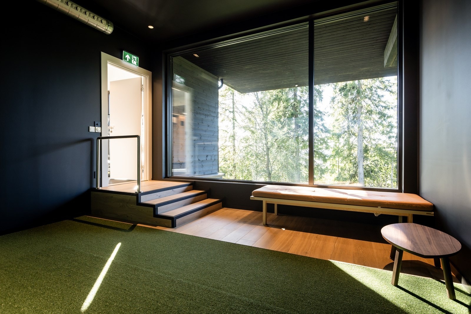 Fullt utstyrt golfsimulator(Trackman) Galleribilde