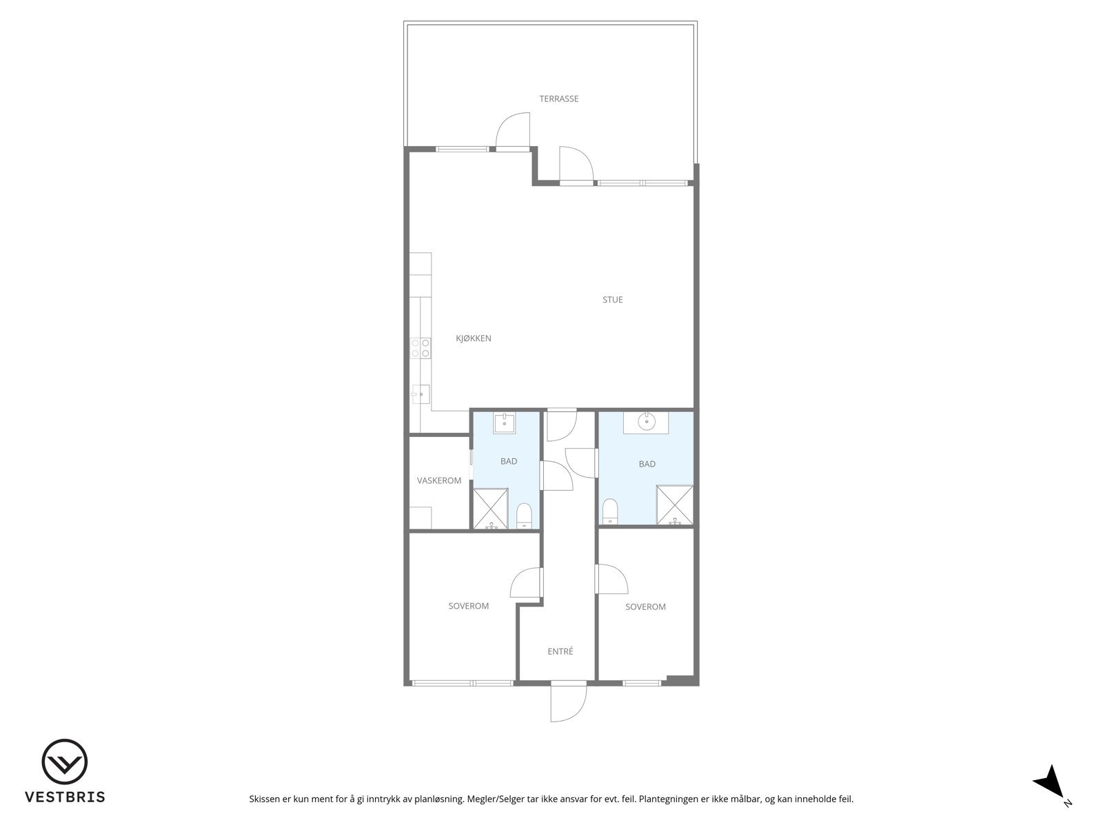 Plantegning. Galleribilde