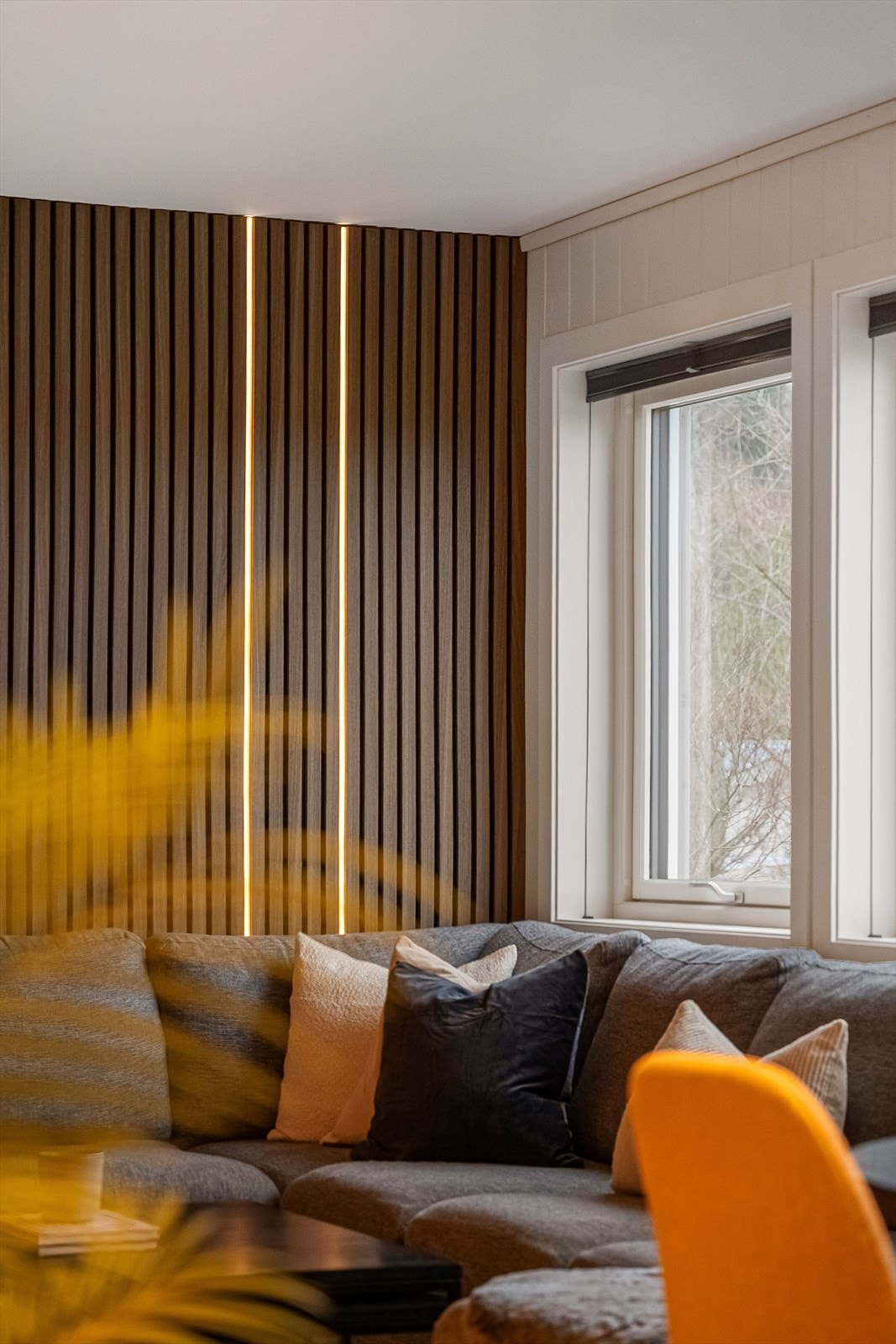 Detaljbilde fra stuen. Galleribilde