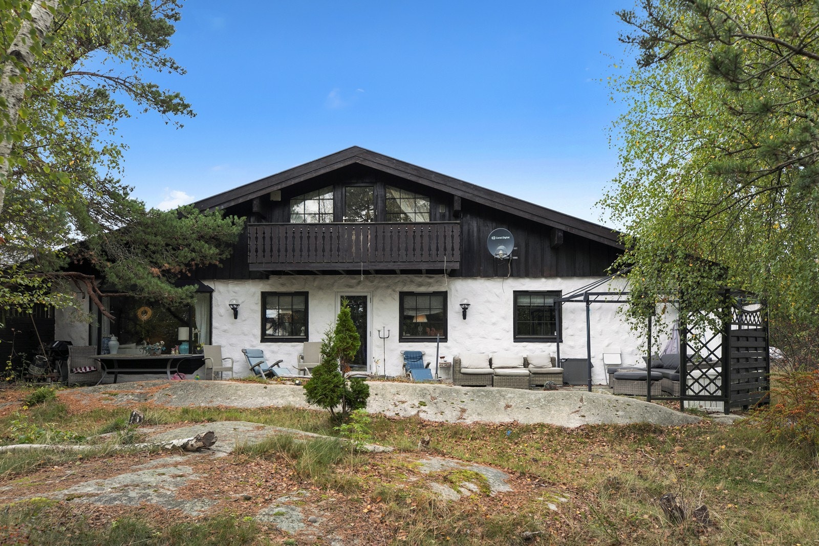 Fasade mot syd Galleribilde