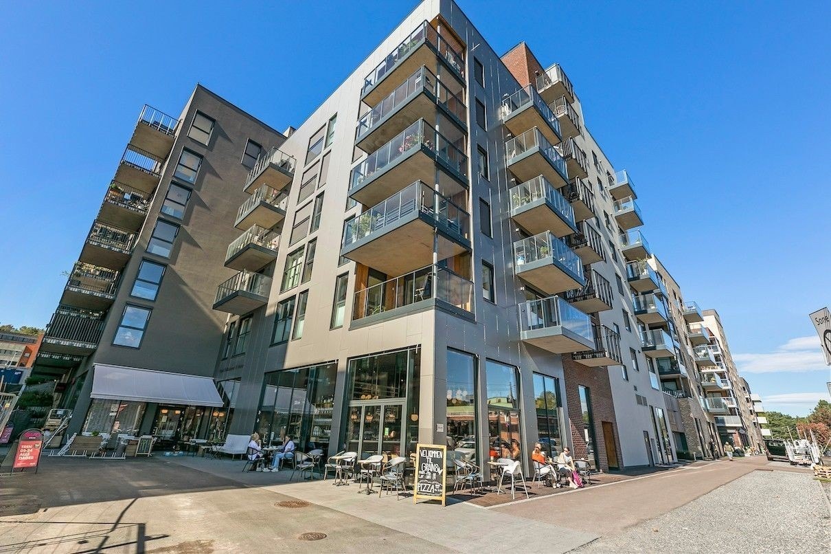 Frysjaparken utvikles med flotte utearealer møteplasser, torg, handel og servering.(Foto: Kim-David Eriksen) Galleribilde