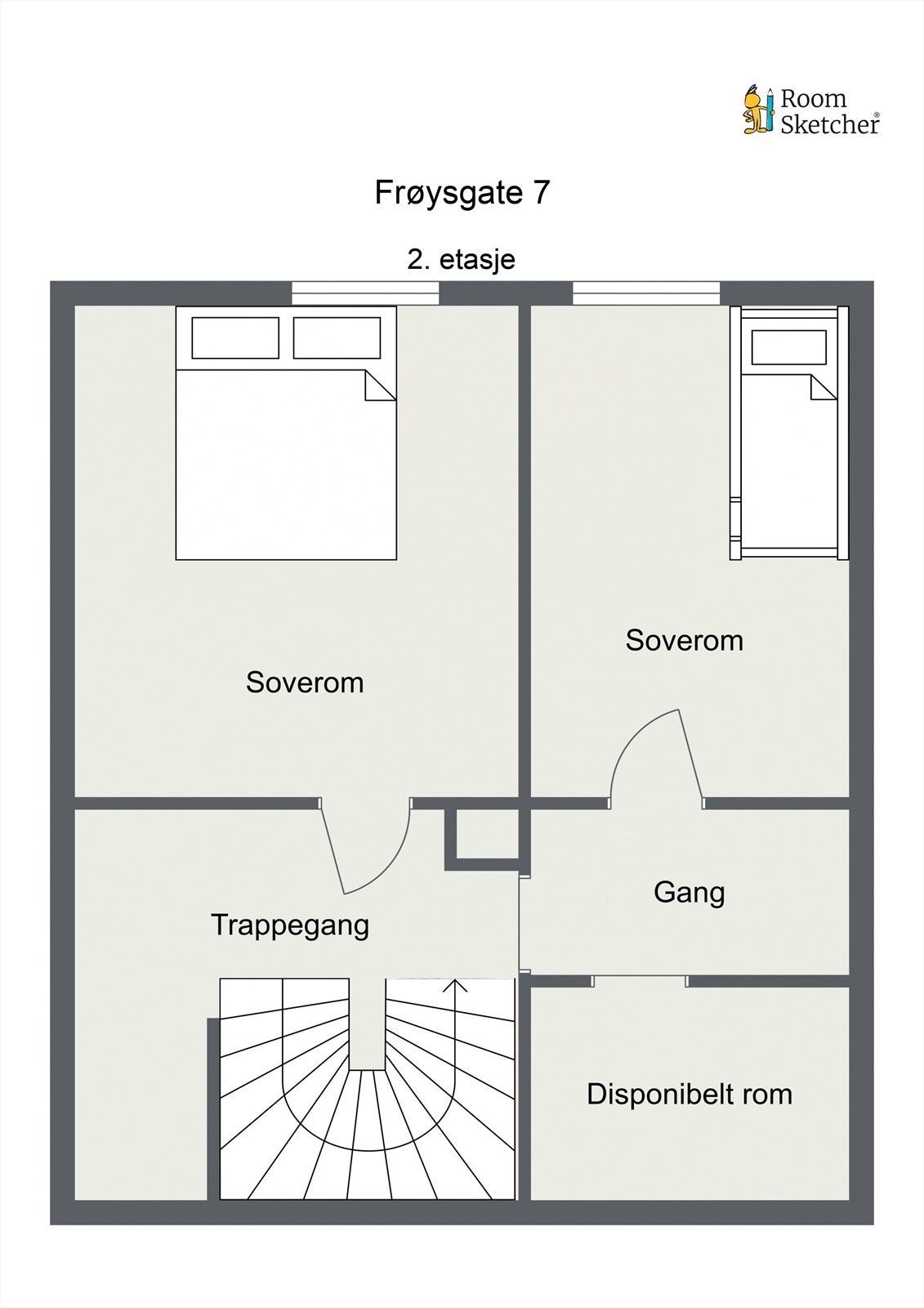 Plantegninger - 2. etasje Galleribilde