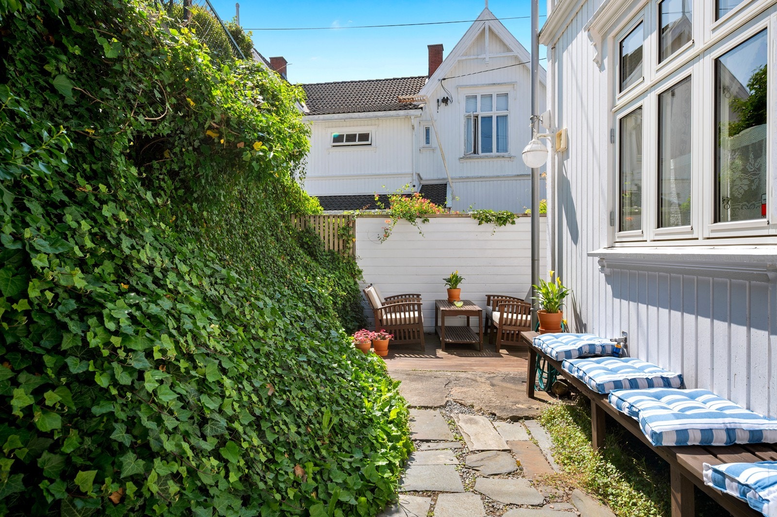 Solrike uteplasser Galleribilde