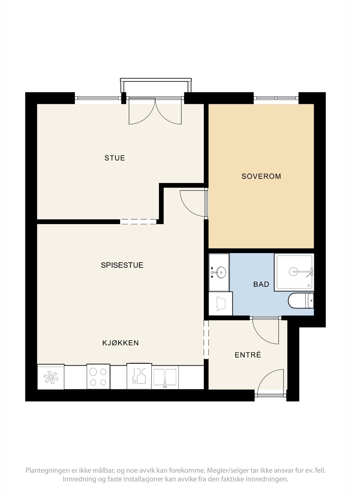 Plantegning. Galleribilde