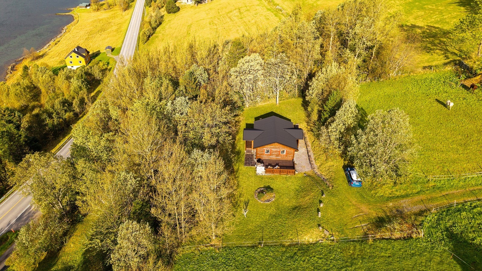 Dronebilde Galleribilde