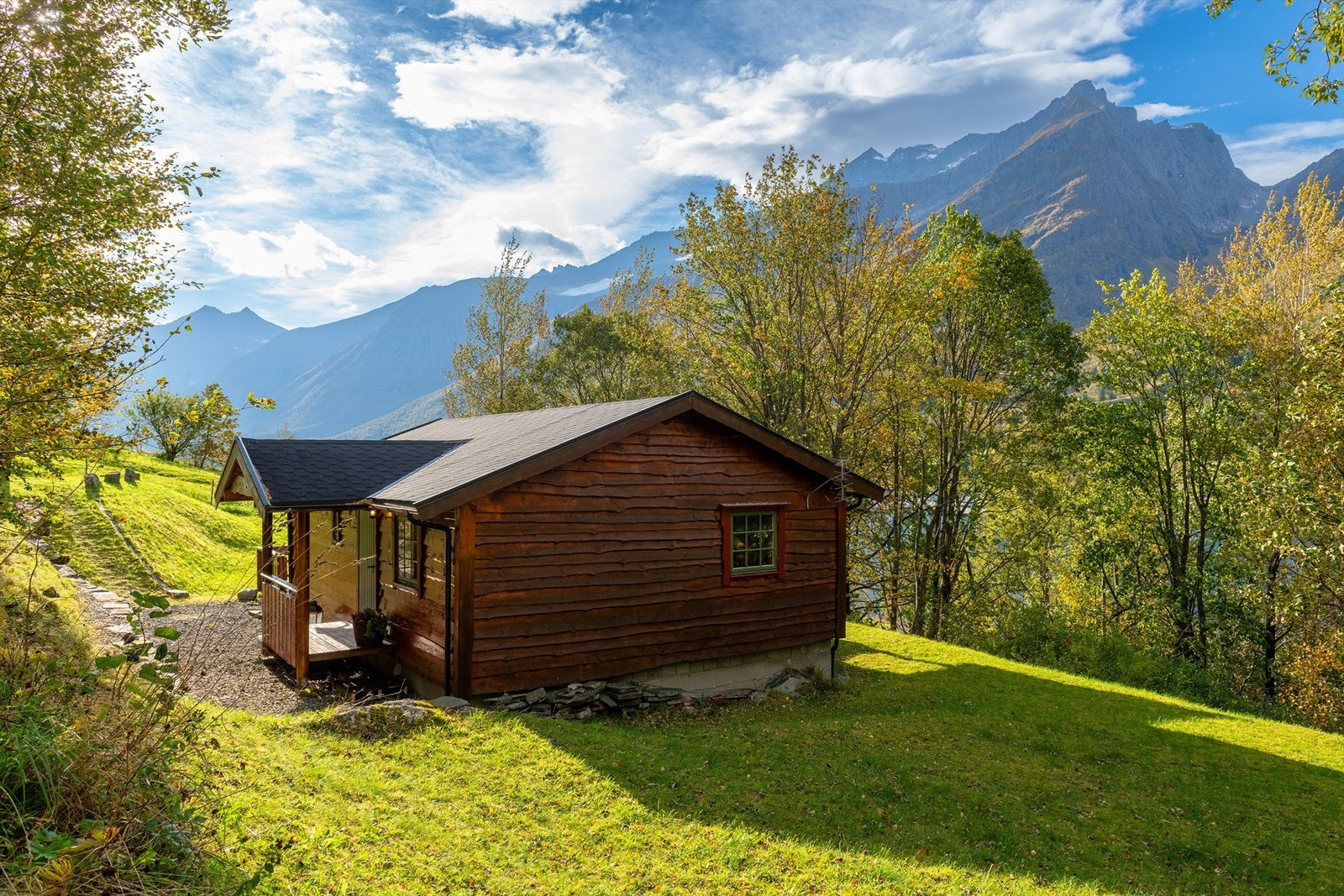 Fasade / hage Galleribilde