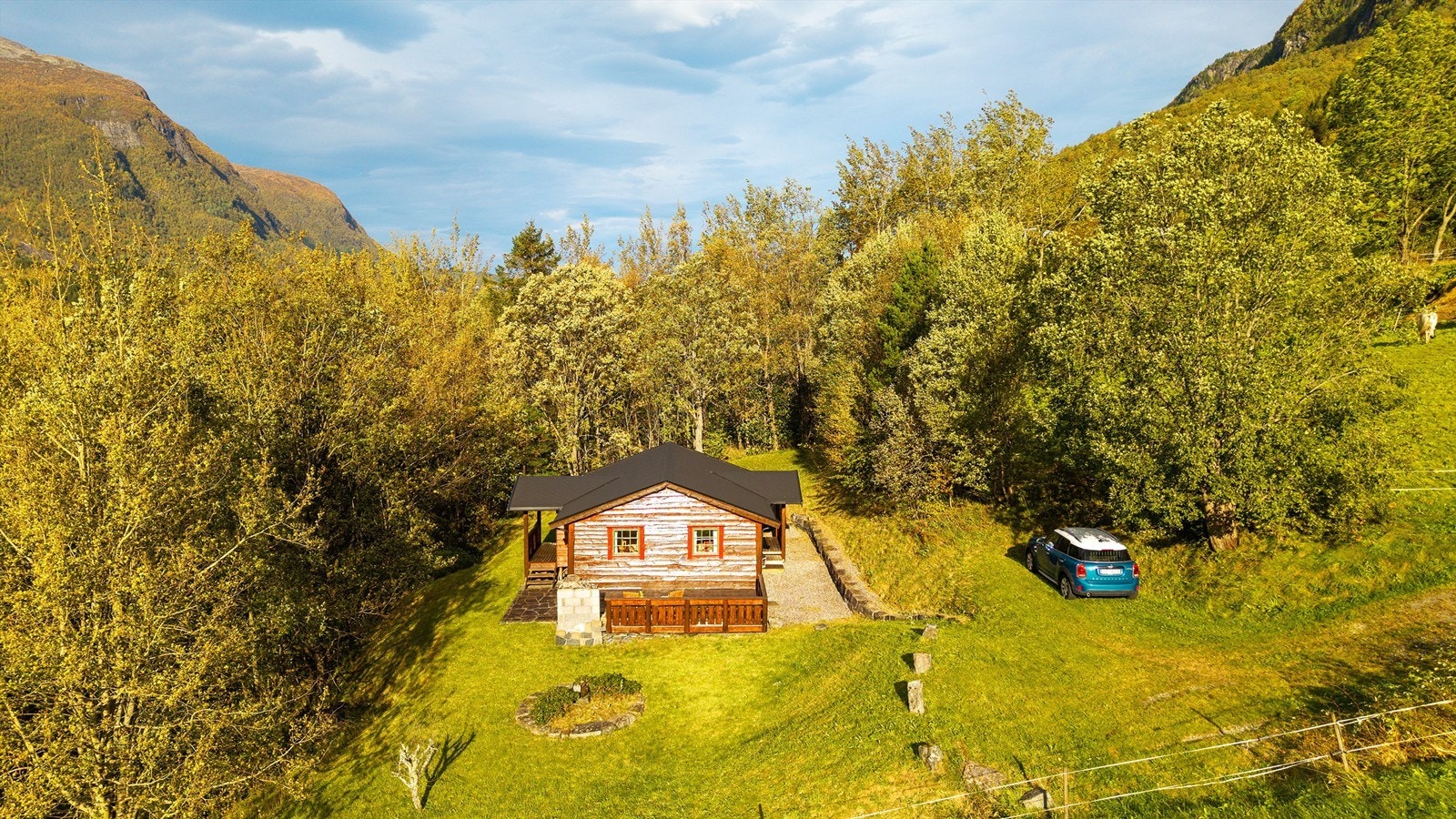 Dronebilde Galleribilde