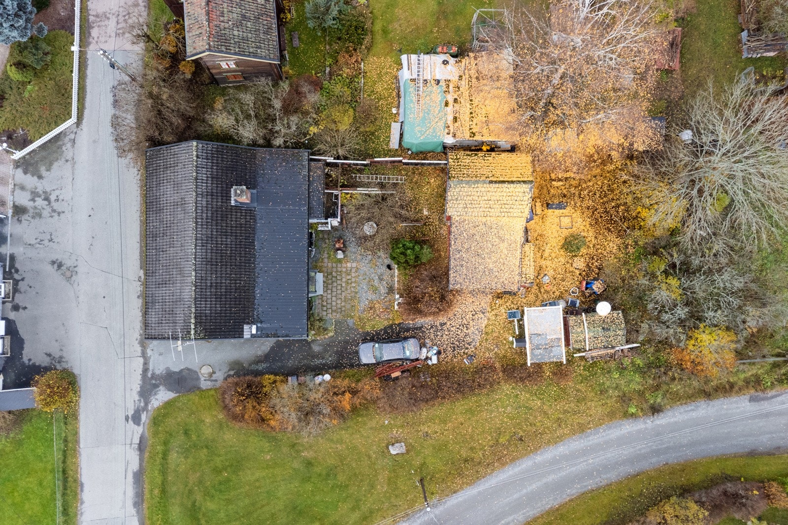 Dronefoto Galleribilde