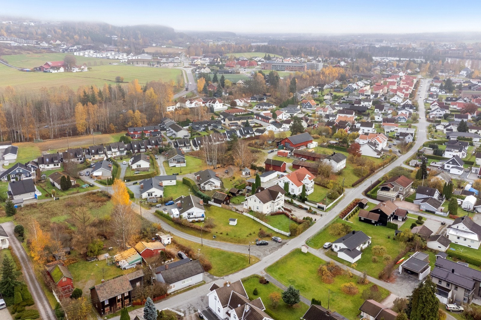 Dronefoto Galleribilde