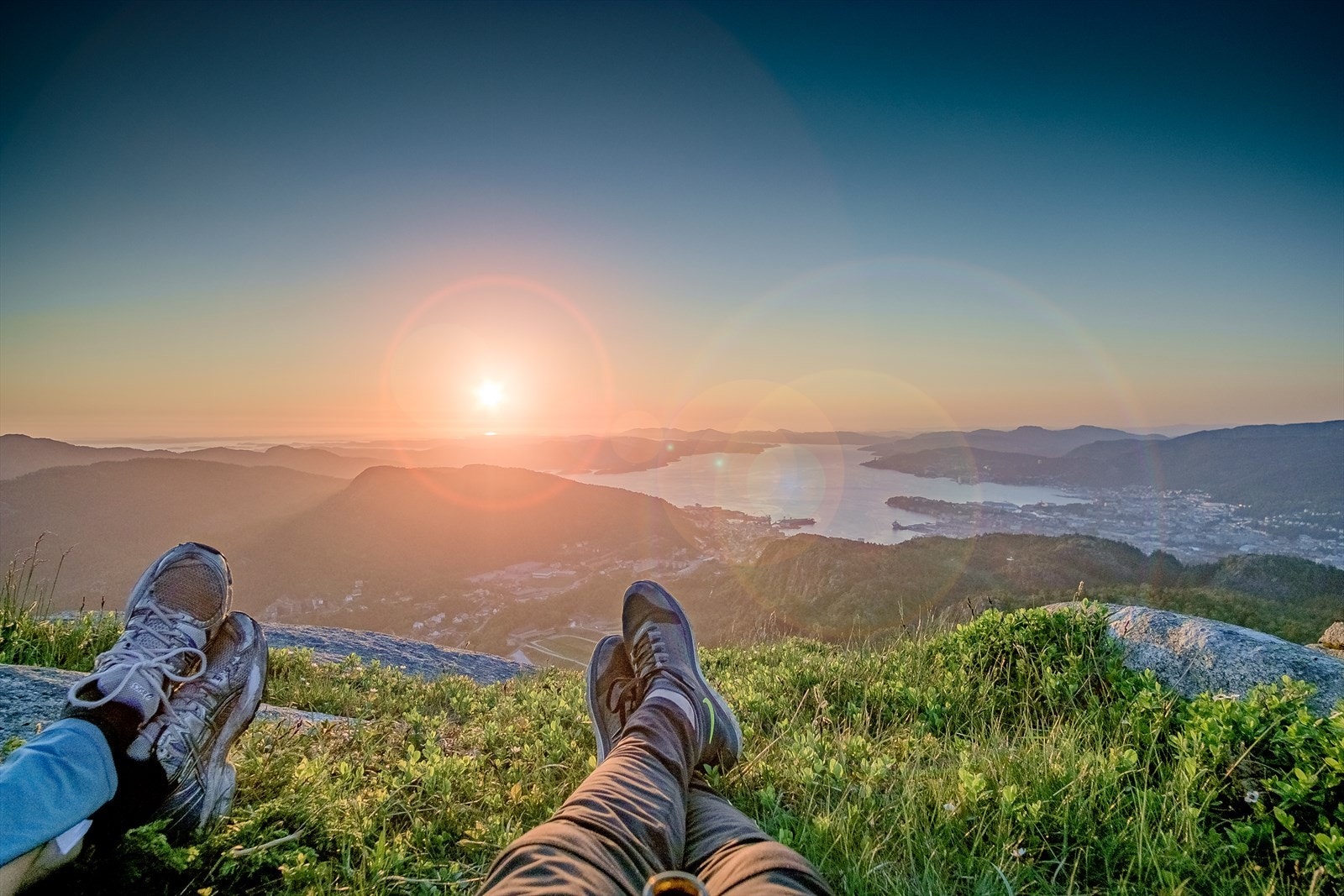 Kort vei til ulike byfjell Galleribilde