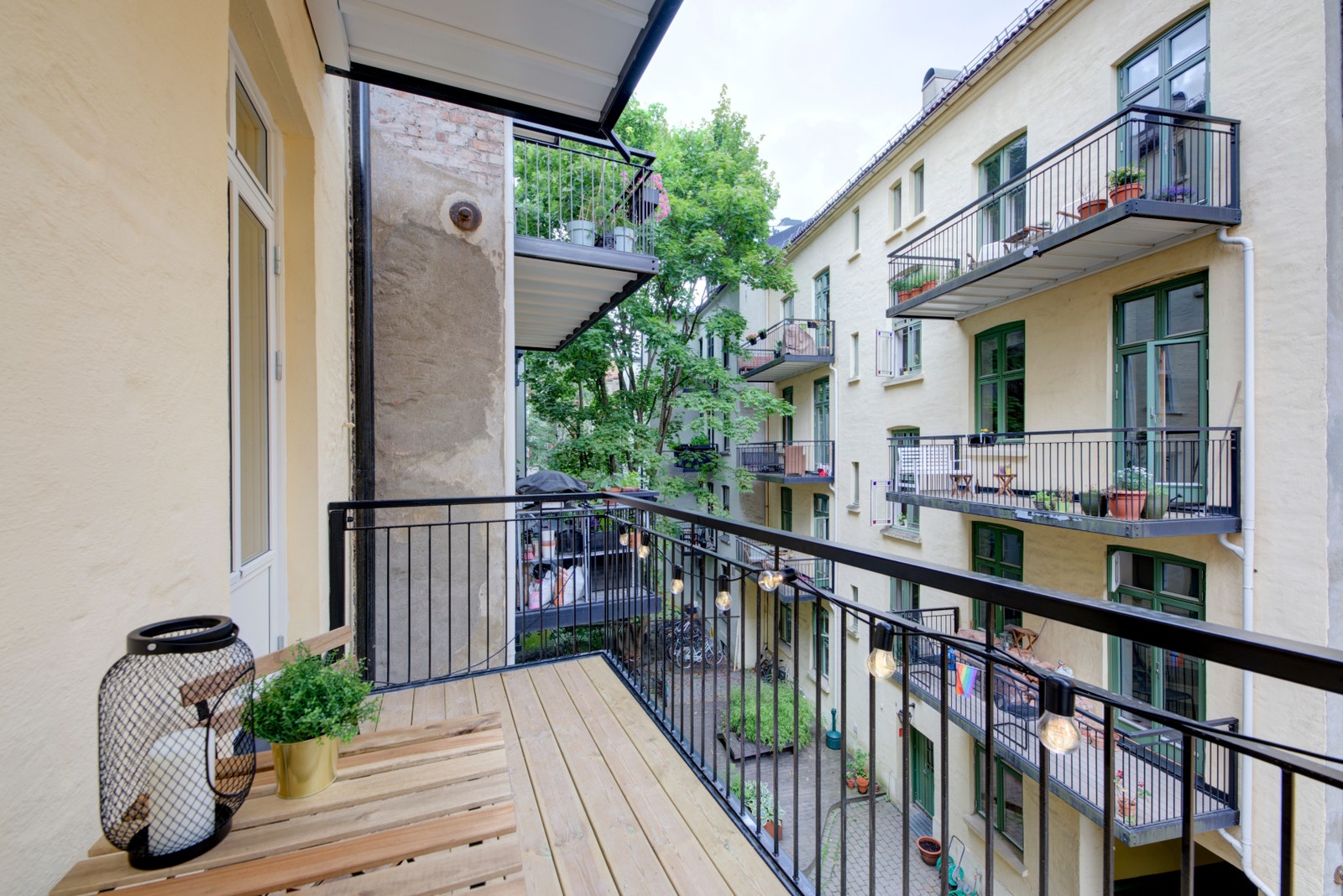 Stor balkong Galleribilde