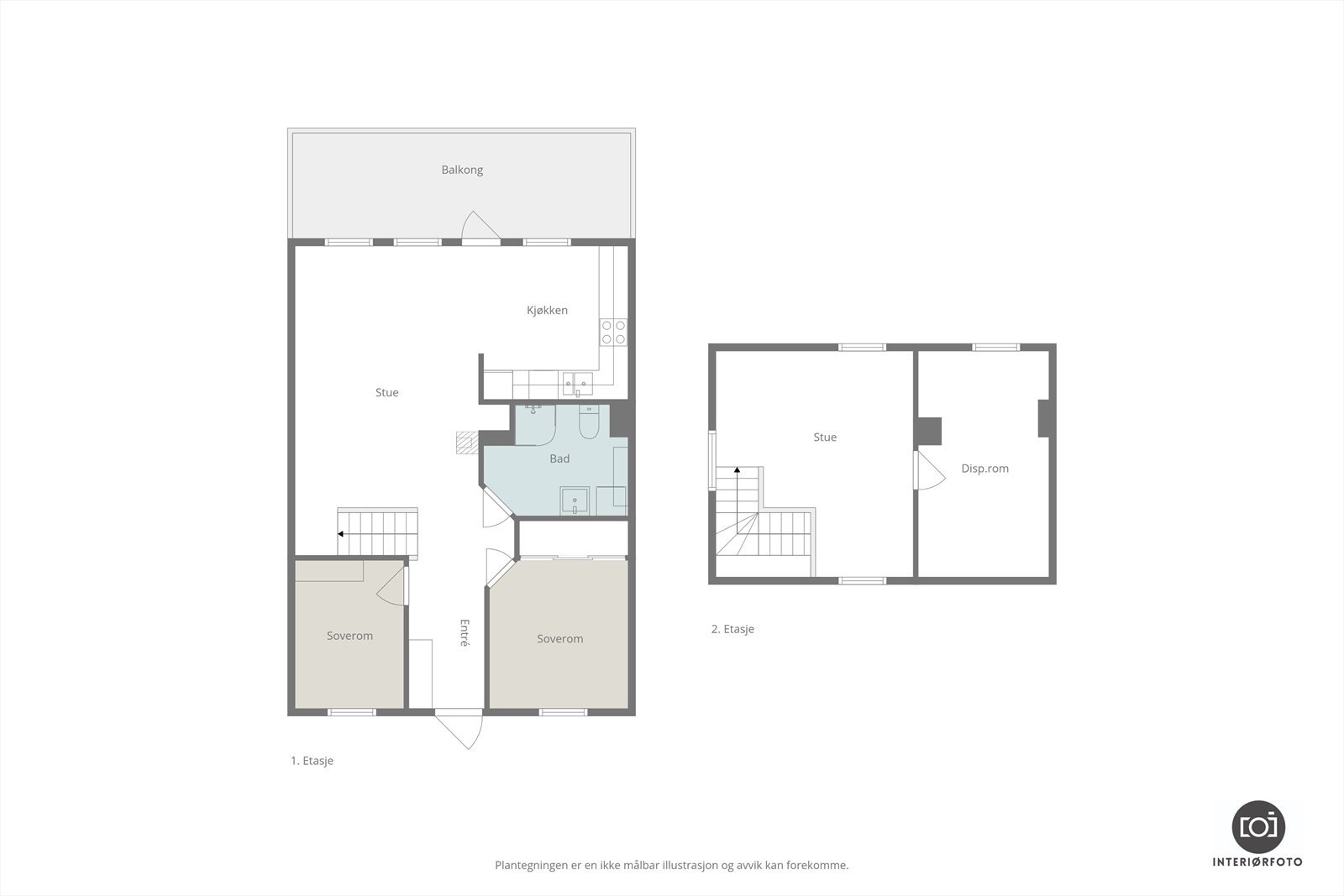 Plantegning Galleribilde