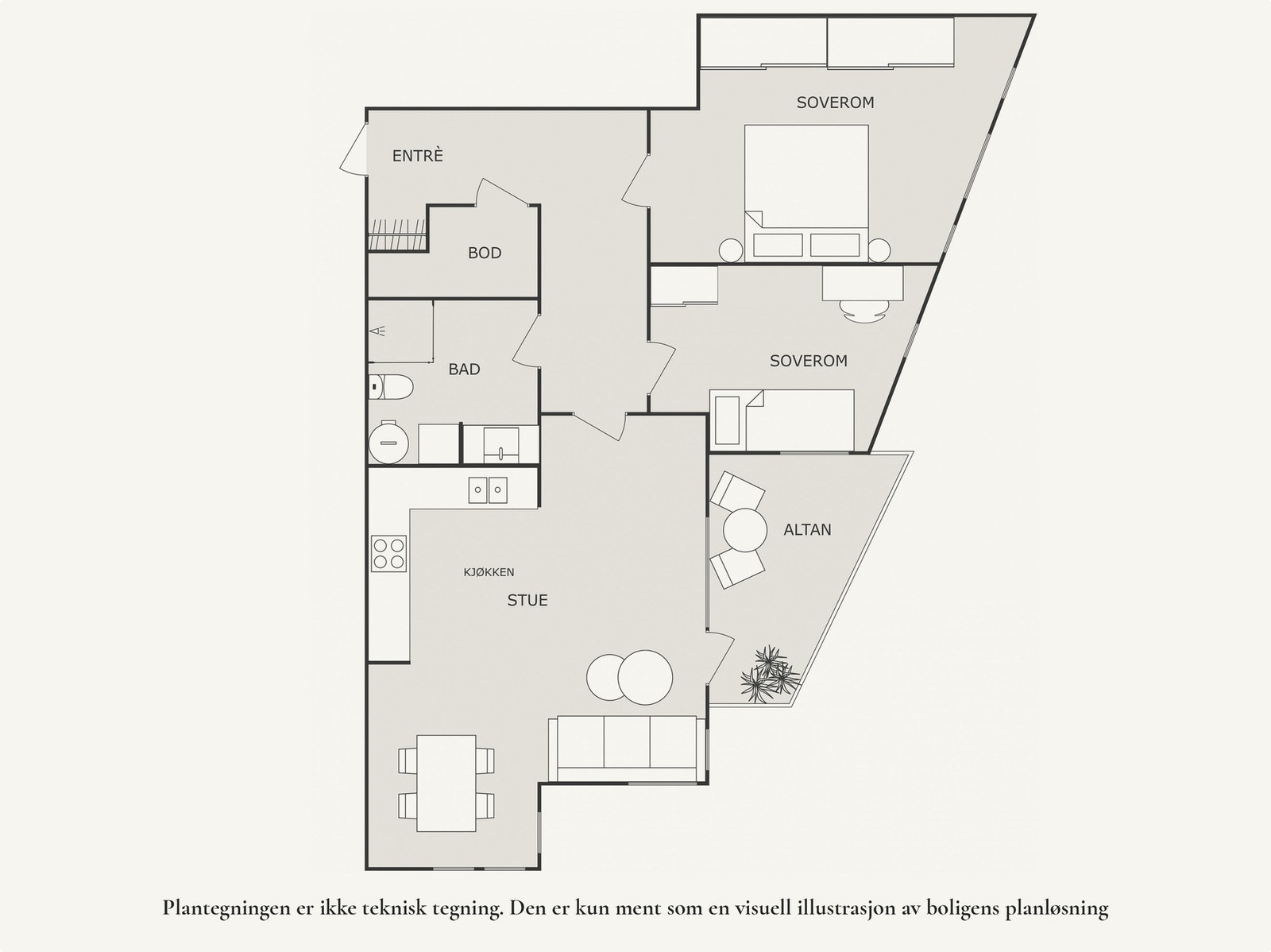 Planløsning. Galleribilde