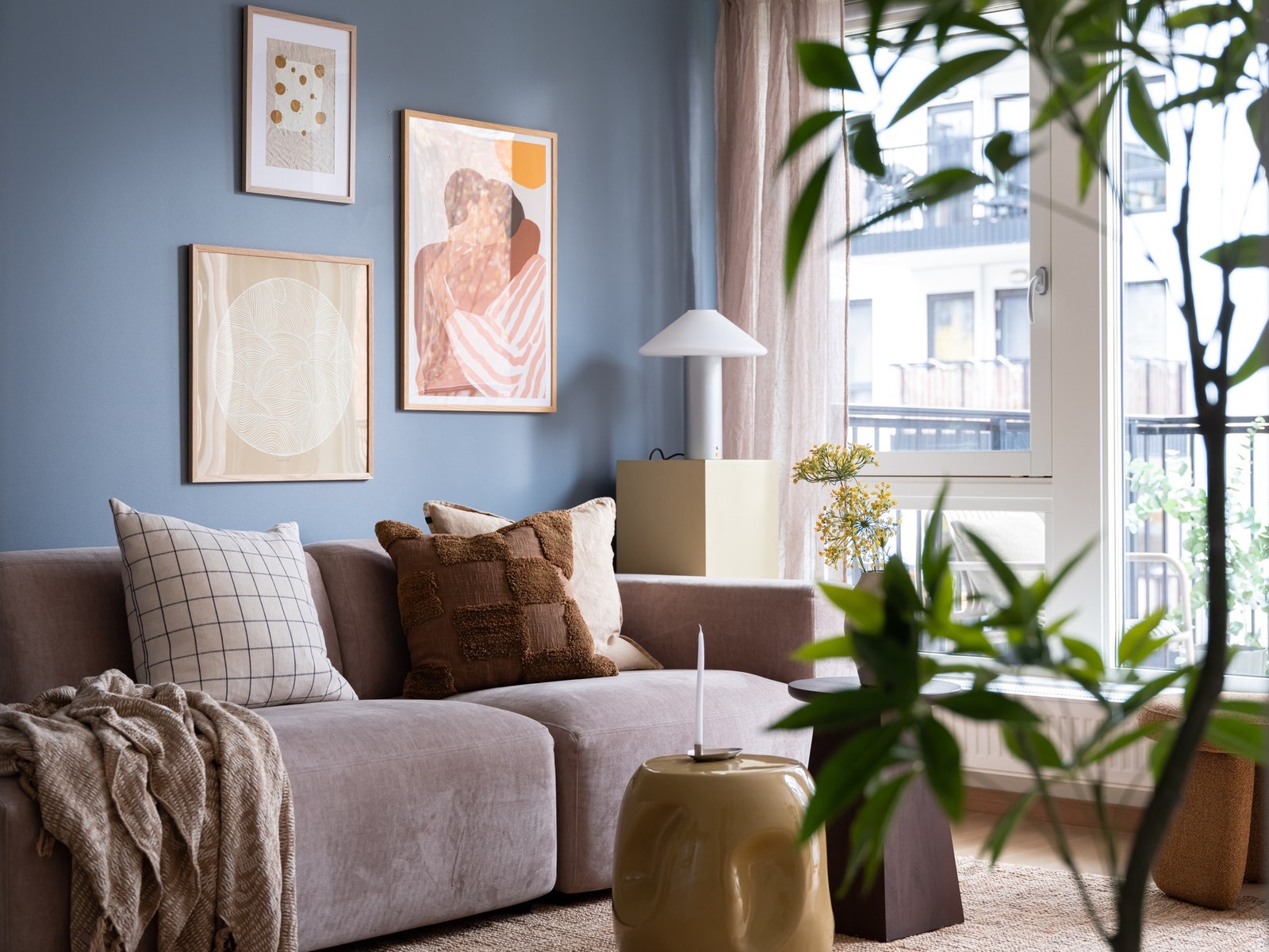 Den balanserte ventilasjonen bidrar til et godt inneklima og bomiljø. Galleribilde