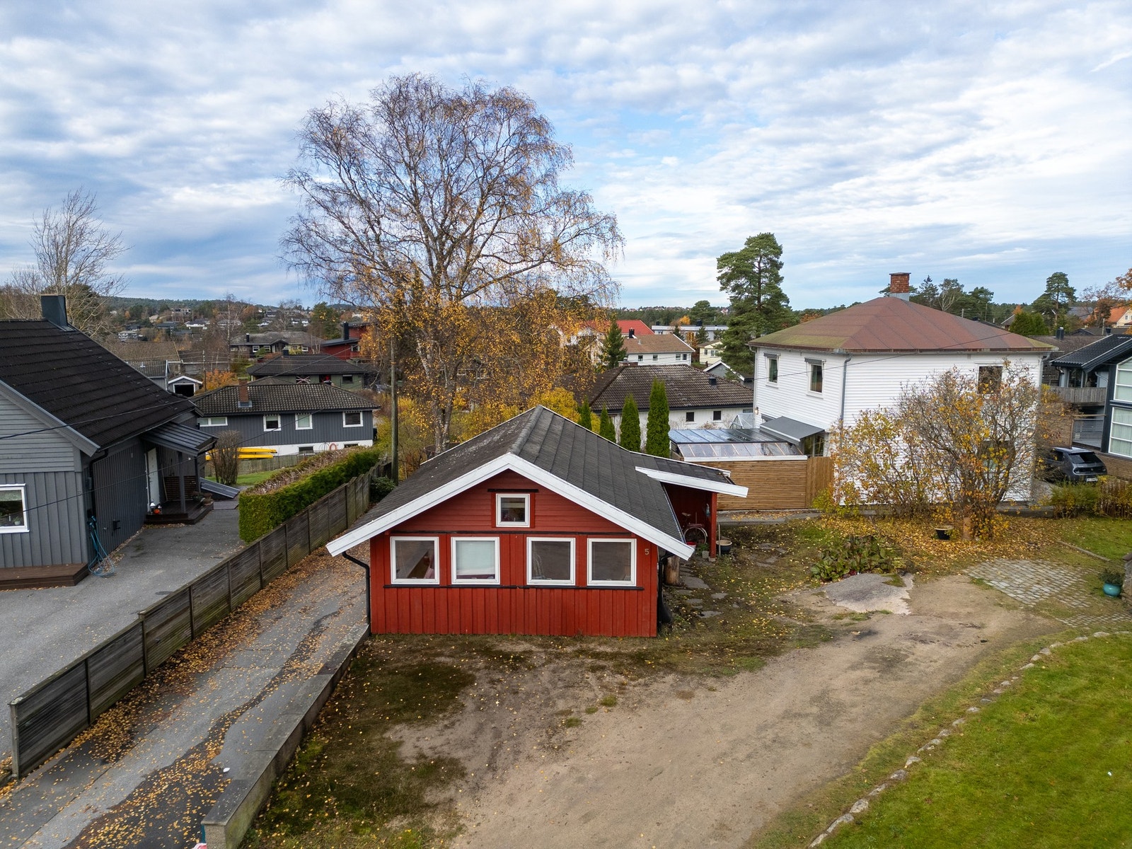 Anneks som tidligere har vært dobbelgarasje Galleribilde