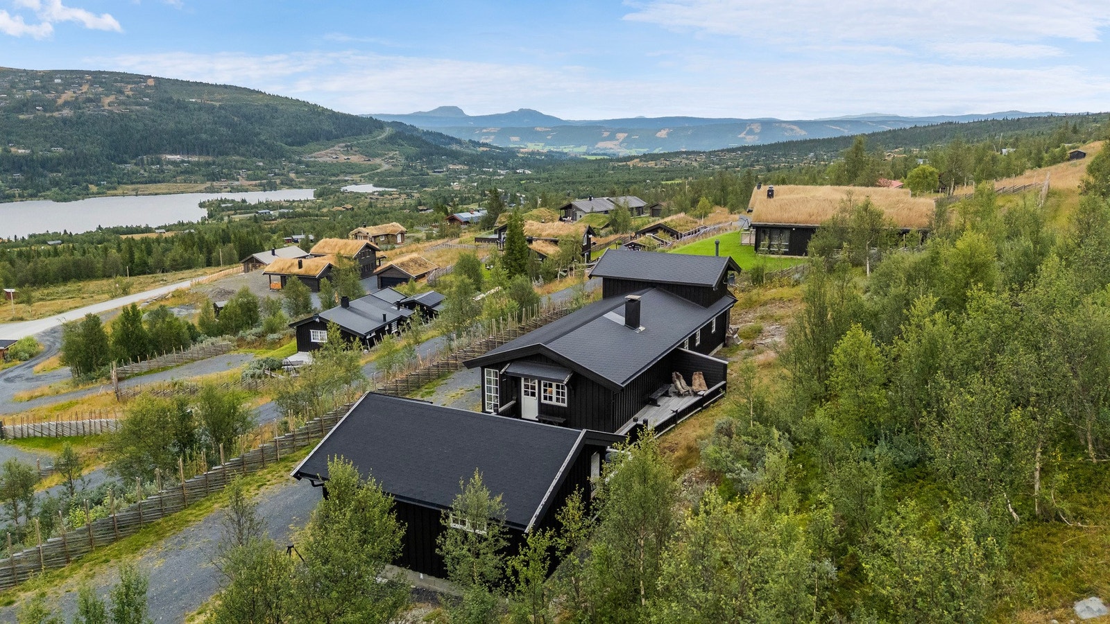 Flott utsikt Galleribilde