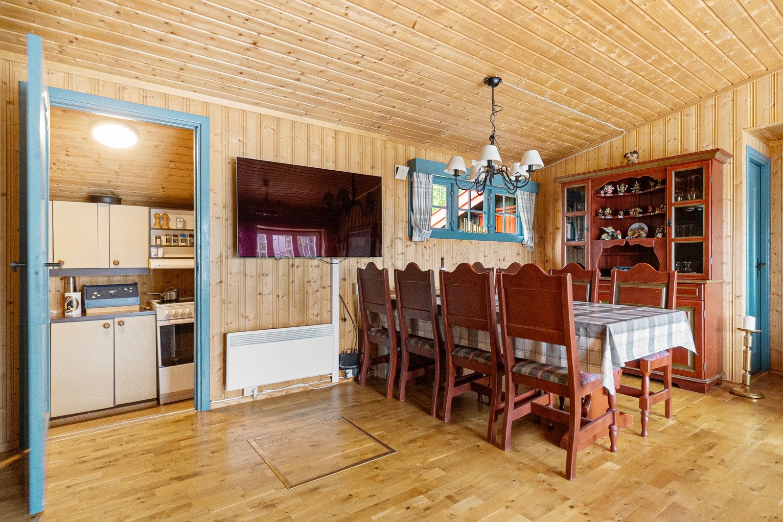 Romslig stue/spisestue Galleribilde