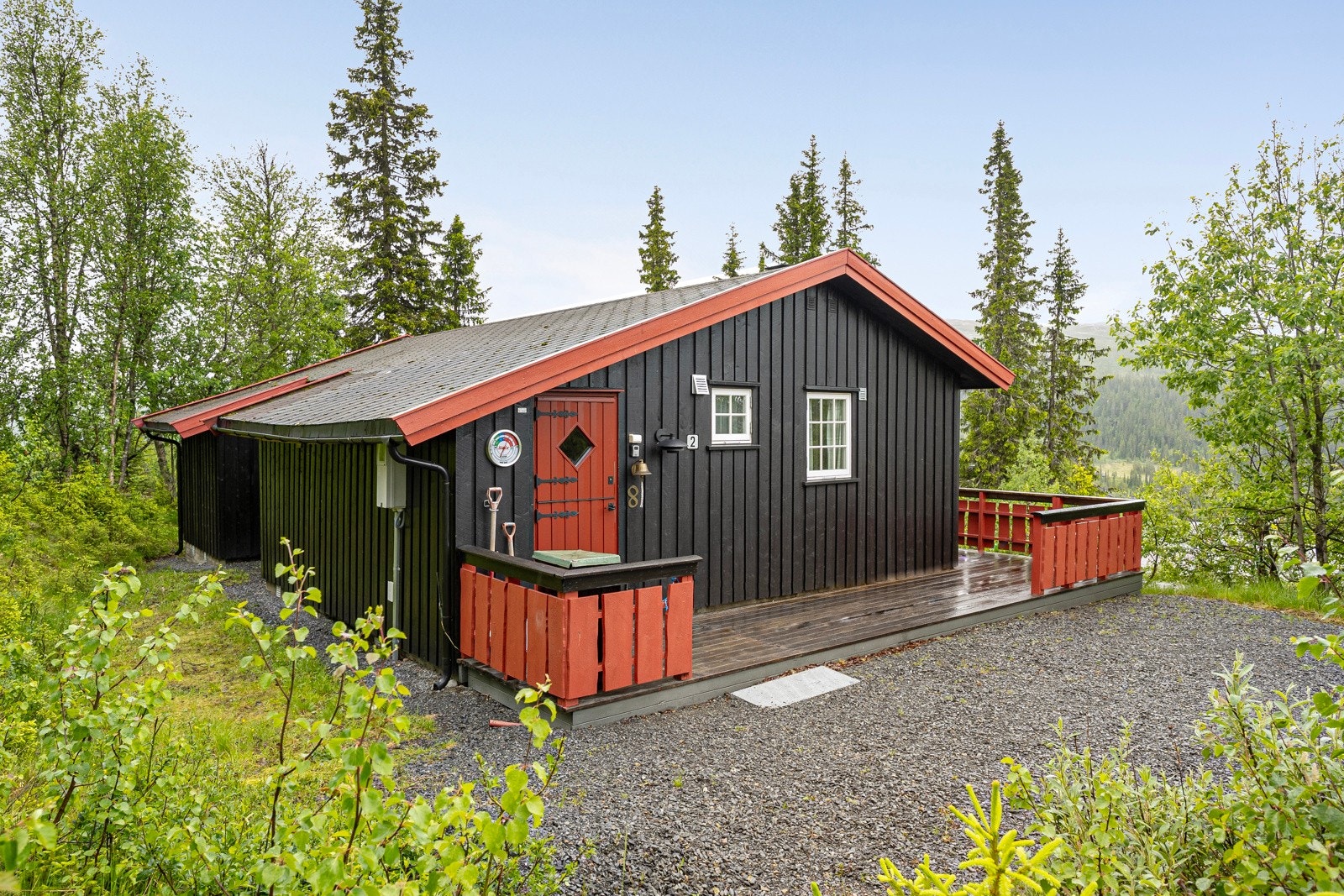 Festetomt hvor bortfester er Statskog og festeavgift er på 6800,- Galleribilde