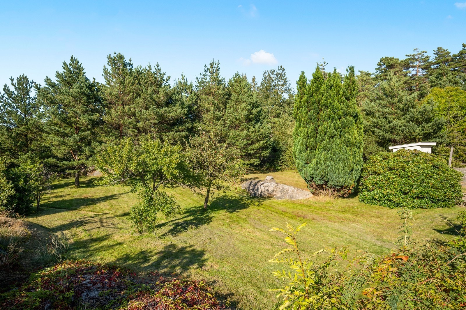 Stor tomt på 2 349 m² med mange muligheter Galleribilde