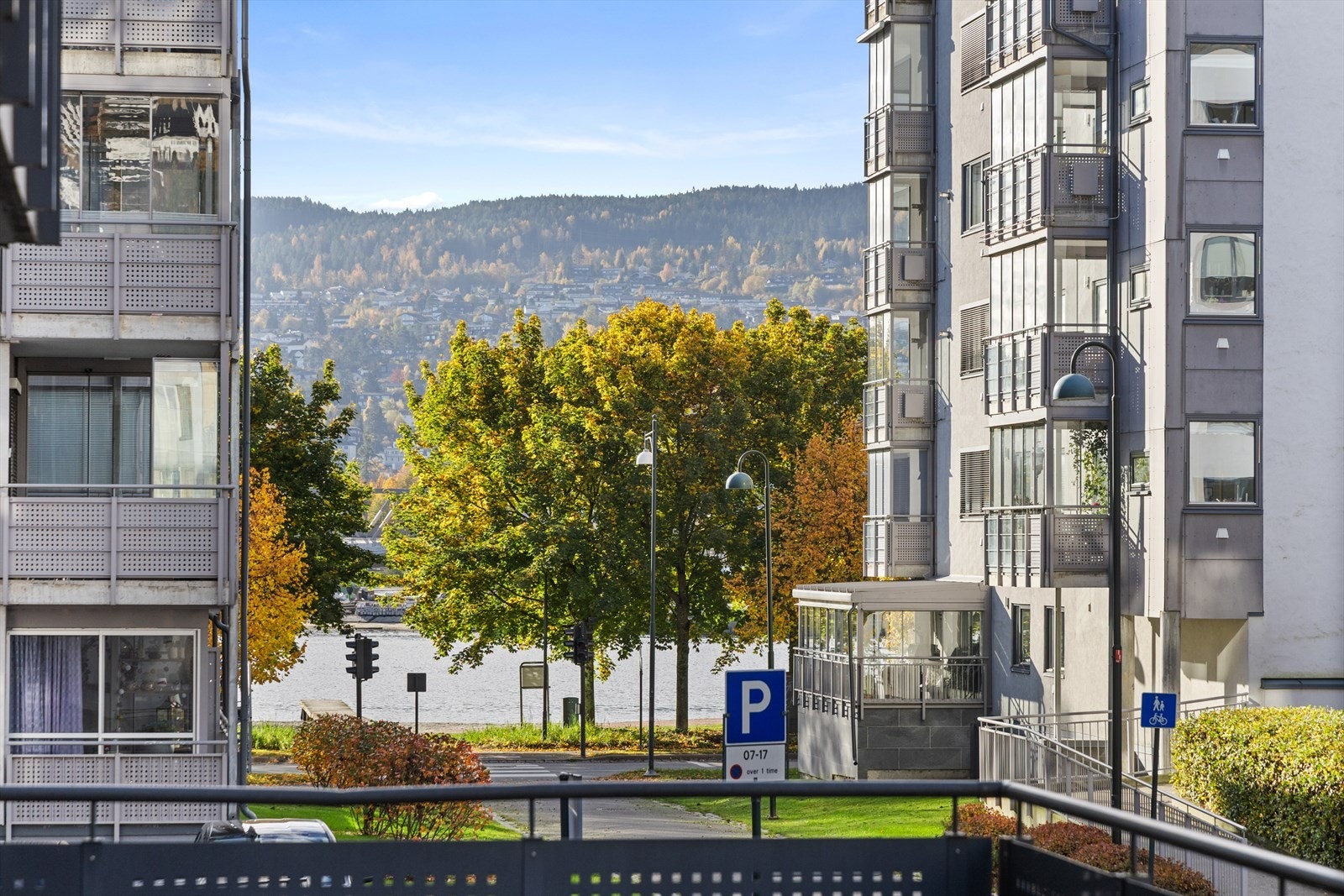 Elveutsikt Galleribilde