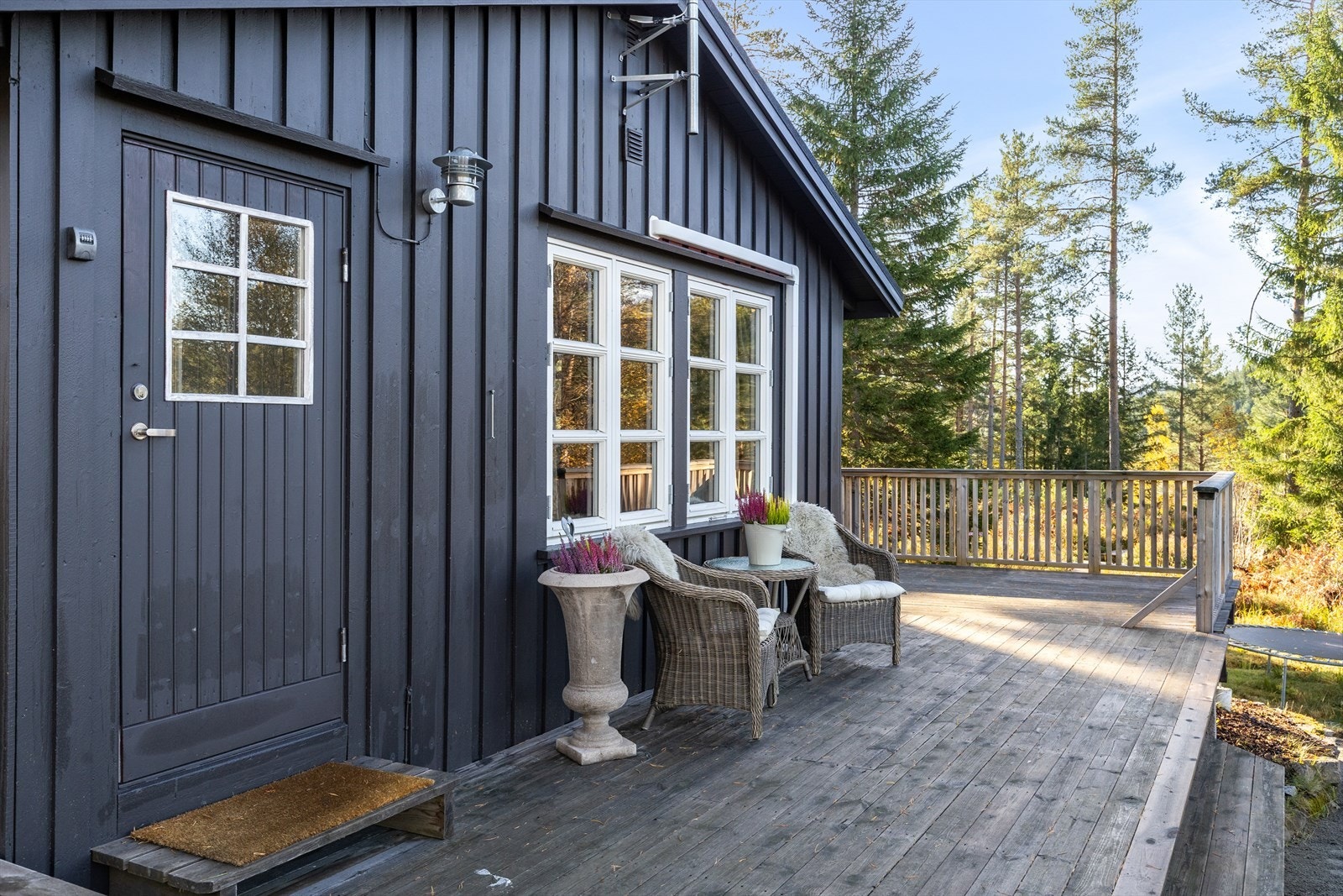 Inngangsparti og hyggelig sittekrok Galleribilde