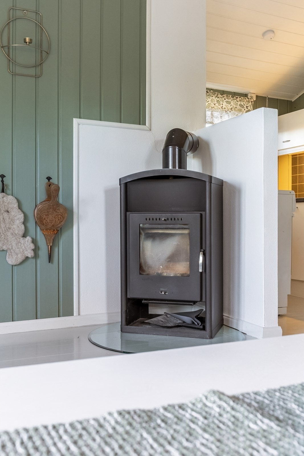 Peisovnen gir lun og god varme på vinterstid Galleribilde