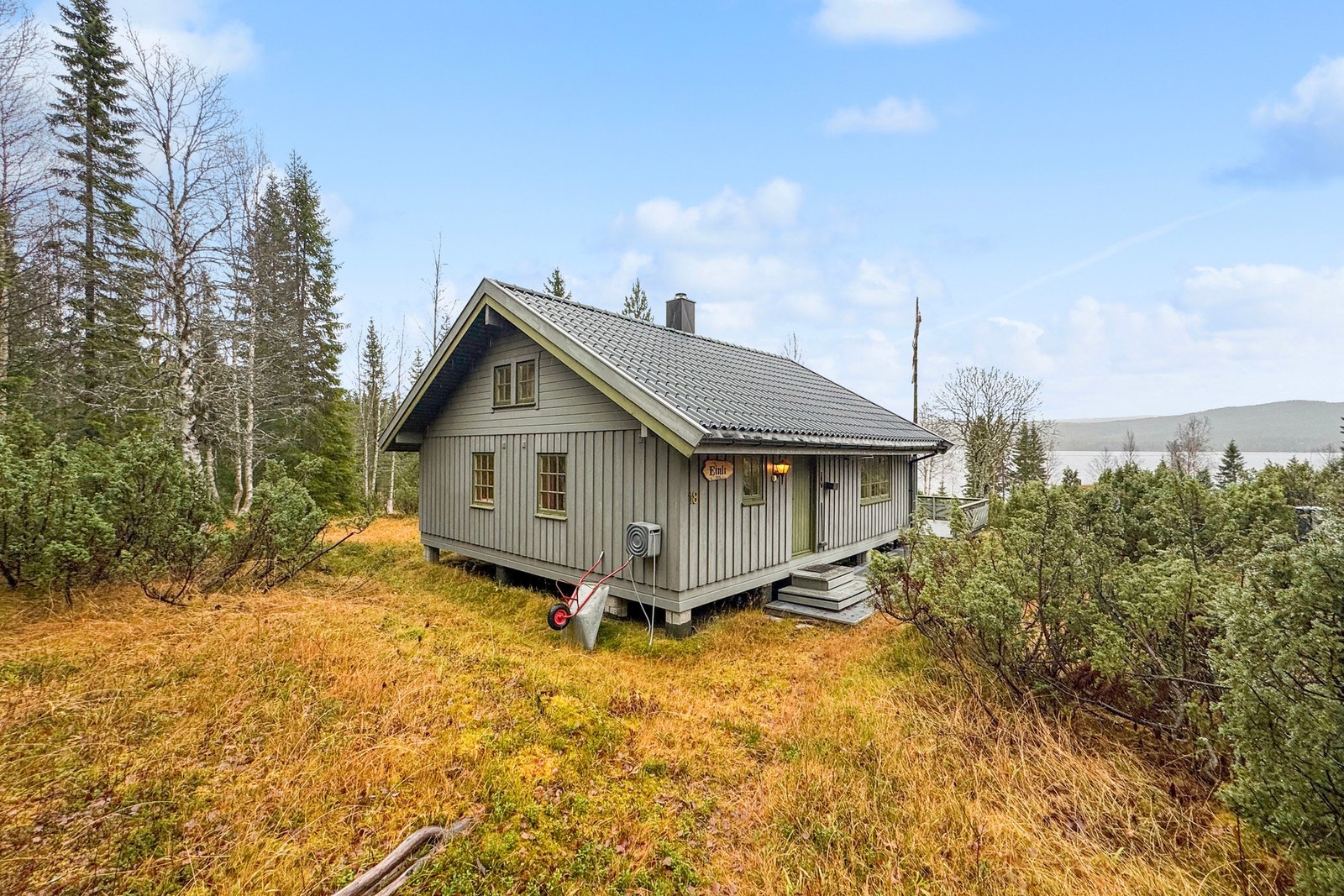 Inngangsparti med trapp Galleribilde