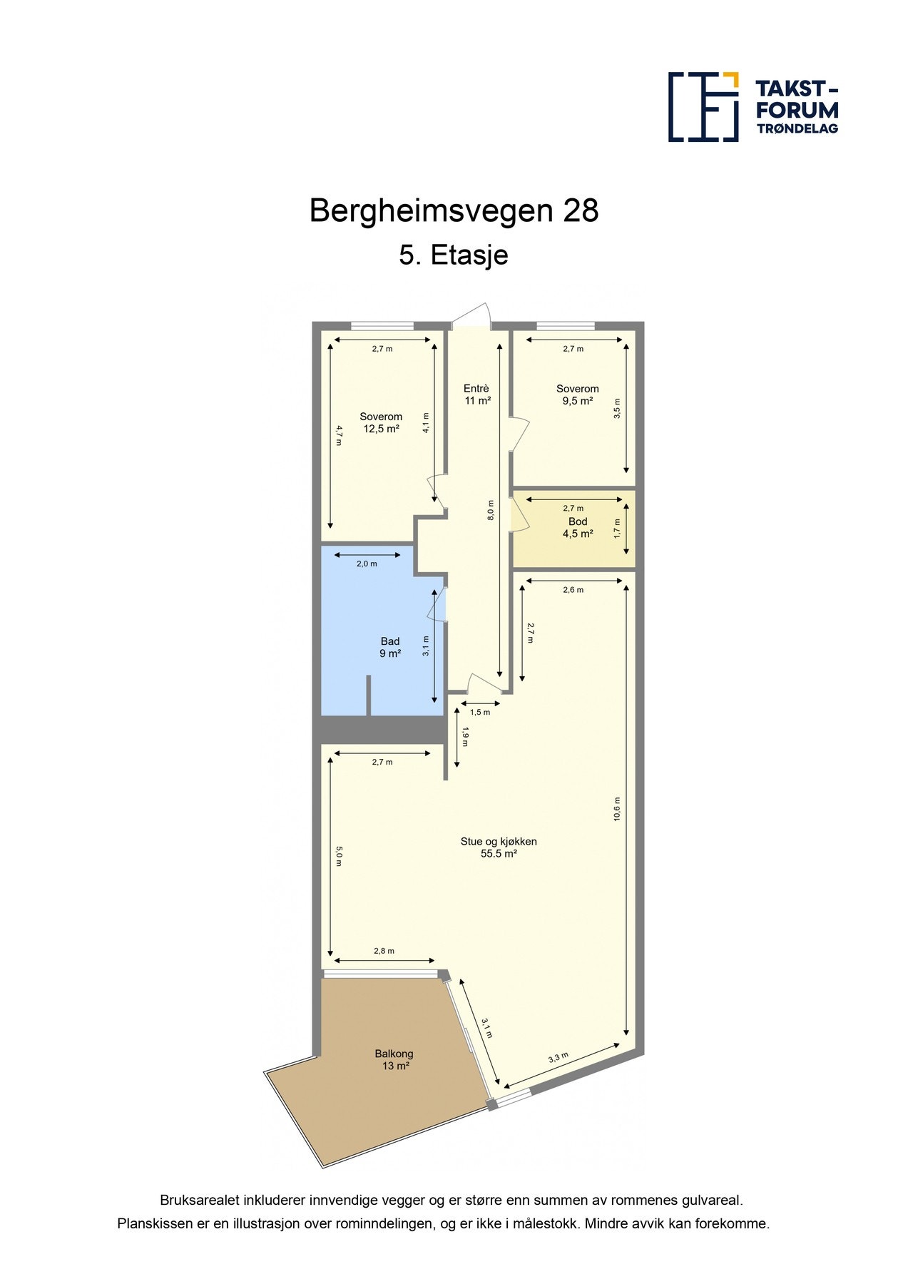 Gjør deg kjent med boligens planløsning før vi fortsetter presentasjonen. Galleribilde