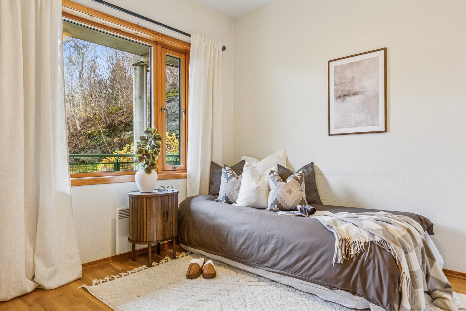 Soverom 2 er på 9,5 kvm. Galleribilde