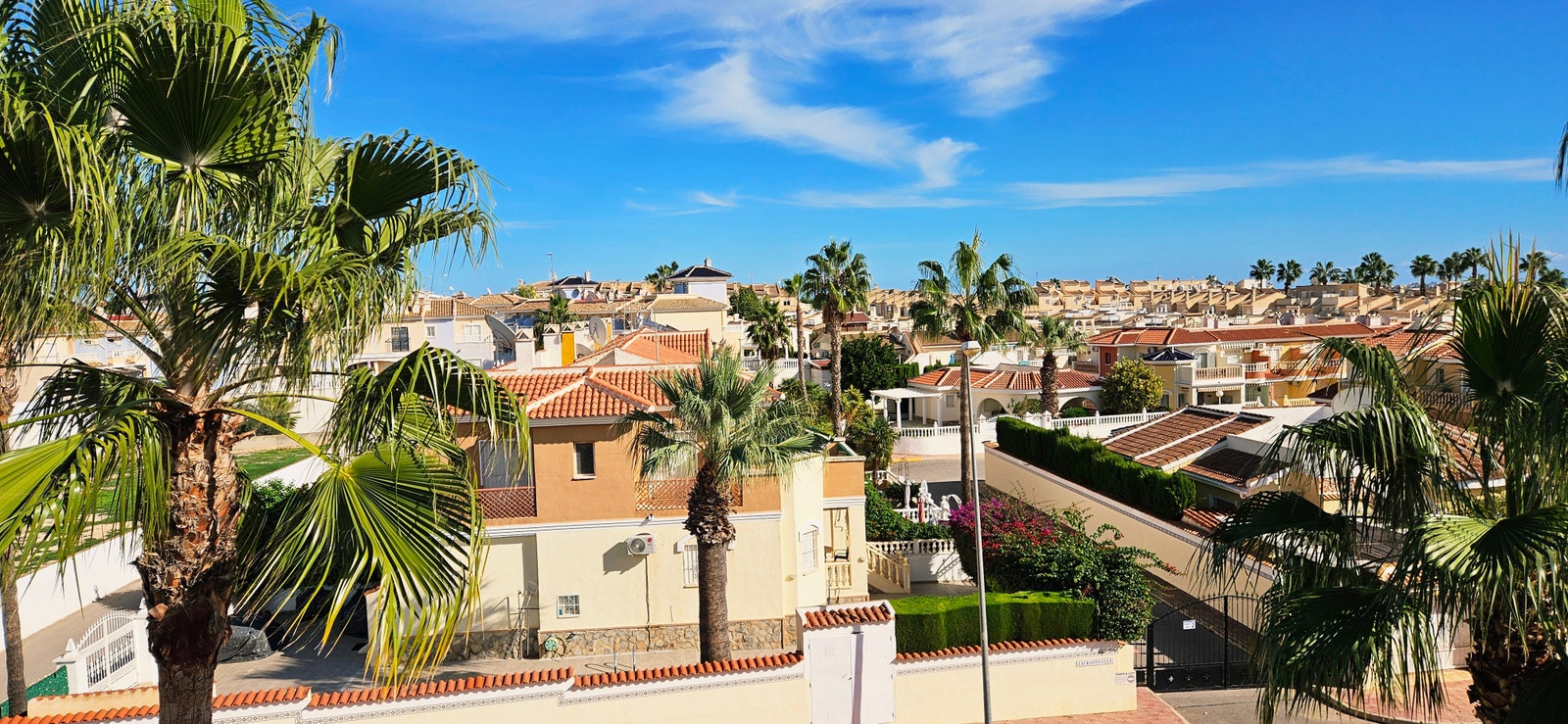 Utsikt fra takterrassen Galleribilde