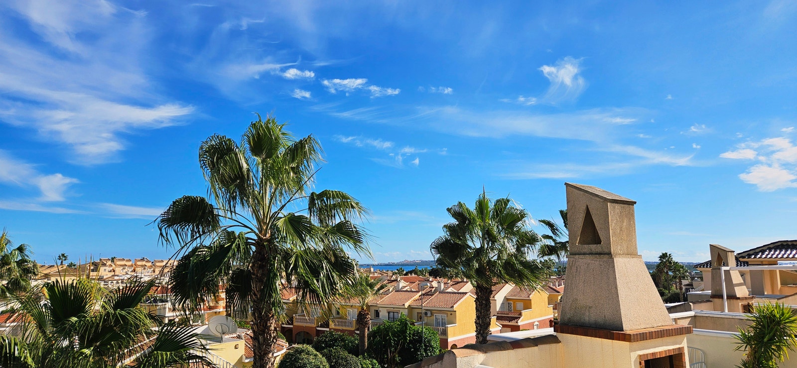 Utsikt fra takterrassen Galleribilde