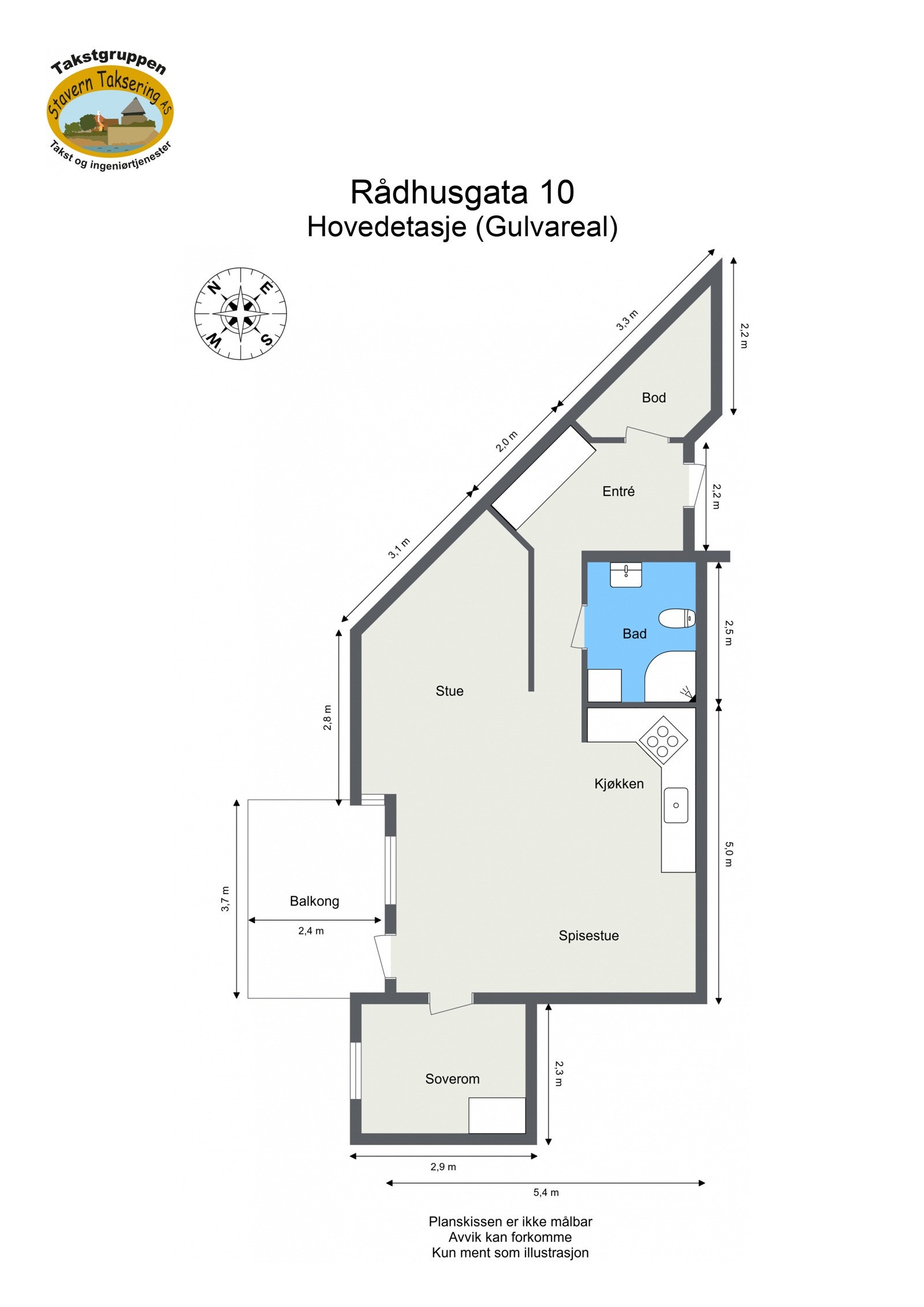 Rådhusgata 10 - plantegninger Galleribilde